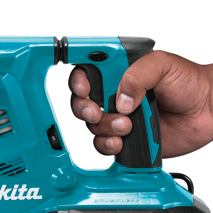 Makita (XRH10PTW) 36V (18V X2) LXT® Brushless 1 - 1/8" SDS - PLUS AVT® Rotary Hammer Kit, w/HEPA Dust Extractor, AFT®, AWS® Capable (5.0Ah) - Pacific Power Tools