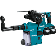 Makita (XRH10PTW) 36V (18V X2) LXT® Brushless 1 - 1/8" SDS - PLUS AVT® Rotary Hammer Kit, w/HEPA Dust Extractor, AFT®, AWS® Capable (5.0Ah) - Pacific Power Tools