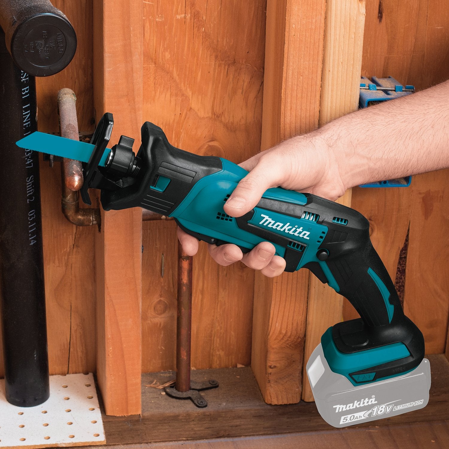 Makita (XRJ01Z) LXT® Compact Reciprocating Saw (Tool Only) (Factory Reconditioned) - Pacific Power Tools