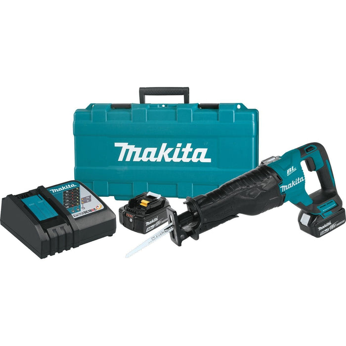 Makita (XRJ05T) LXT® Brushless Recip Saw Kit (5.0Ah) - Pacific Power Tools
