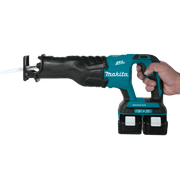 Makita (XRJ06PT - R) 36V (18V X2) LXT® Brushless Recipro Saw Kit, 2 - speed, var. spd., tool - less blade change, dual port charger, bag (5.0Ah) (Factory Reconditioned) - Pacific Power Tools