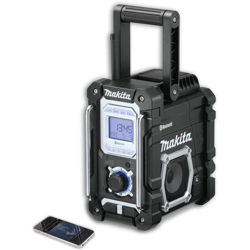 Makita (XRM06B) 18V LXT® / 12V max CXT® Cordless/Corded Bluetooth® Job Site Radio (Tool Only) (Factory Reconditioned) - Pacific Power Tools
