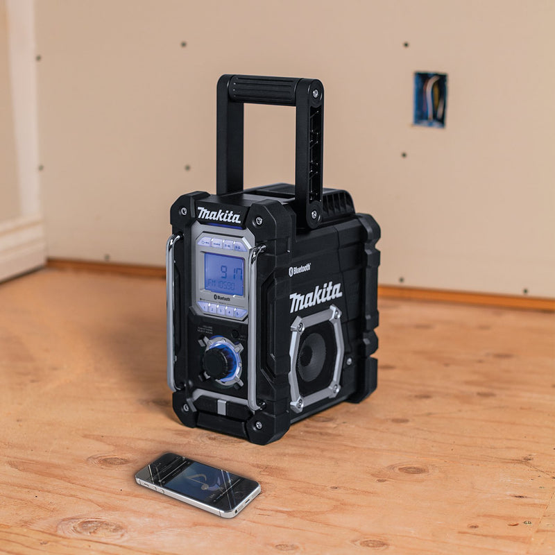 Makita (XRM06B) 18V LXT® / 12V max CXT® Cordless/Corded Bluetooth® Job Site Radio (Tool Only) (Factory Reconditioned) - Pacific Power Tools