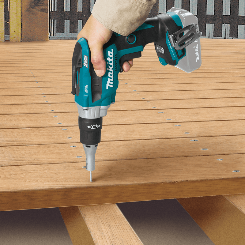 Makita (XSF04Z) 18V LXT® Brushless 2,500 RPM Drywall Screwdriver (Tool Only) - Pacific Power Tools