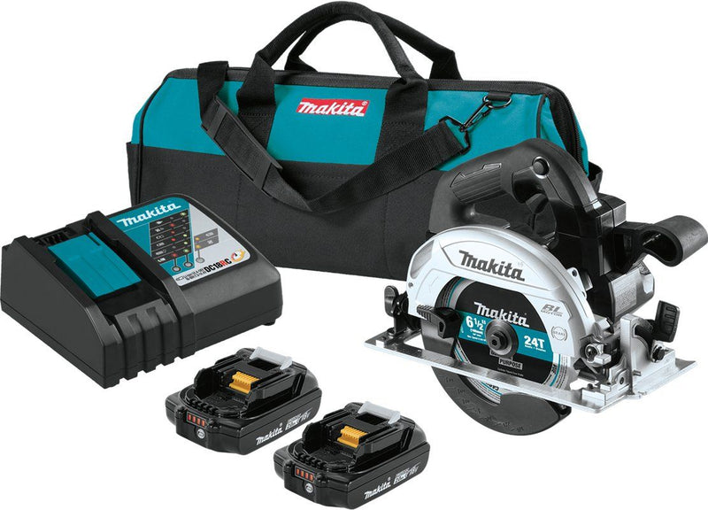 Makita (XSH04RB) LXT® Sub-Compact Brushless 6-1/2” Circular Saw Kit - Pacific Power Tools