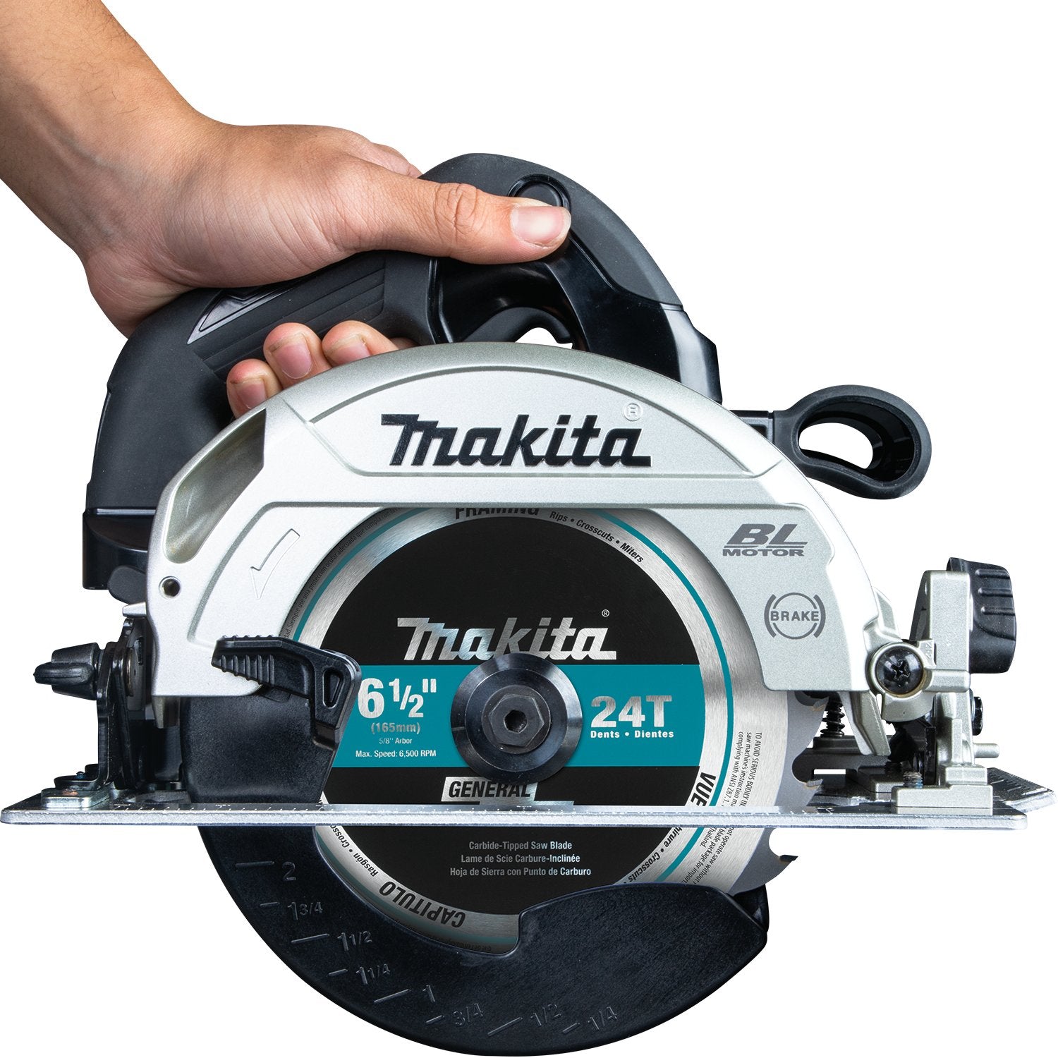 Makita (XSH04ZB - R) 18V LXT® Sub - Compact Brushless 6 - 1/2” Circular Saw (Tool Only) (Factory Reconditioned) - Pacific Power Tools