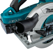 Makita (XSH06PT) 36V (18V X2) LXT® Brushless 7 - 1/4" Circular Saw Kit, blade right, dual port charger, bag (5.0Ah) - Pacific Power Tools