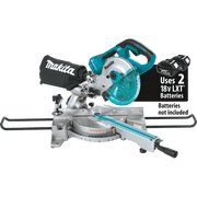 Makita (XSL02Z) 36V (18V X2) LXT® Brushless 7 - 1/2" Dual Slide Compound Miter Saw (Tool Only) - Pacific Power Tools