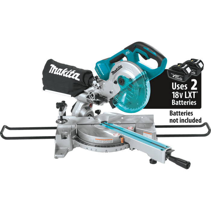 Makita (XSL02Z) 36V (18V X2) LXT® Brushless 7 - 1/2" Dual Slide Compound Miter Saw (Tool Only) - Pacific Power Tools