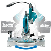 Makita (XSL05Z) 18V LXT® Lithium - Ion Brushless 6 - 1/2" Compact Dual - Bevel Compound Miter Saw, Laser (Tool Only) - Pacific Power Tools