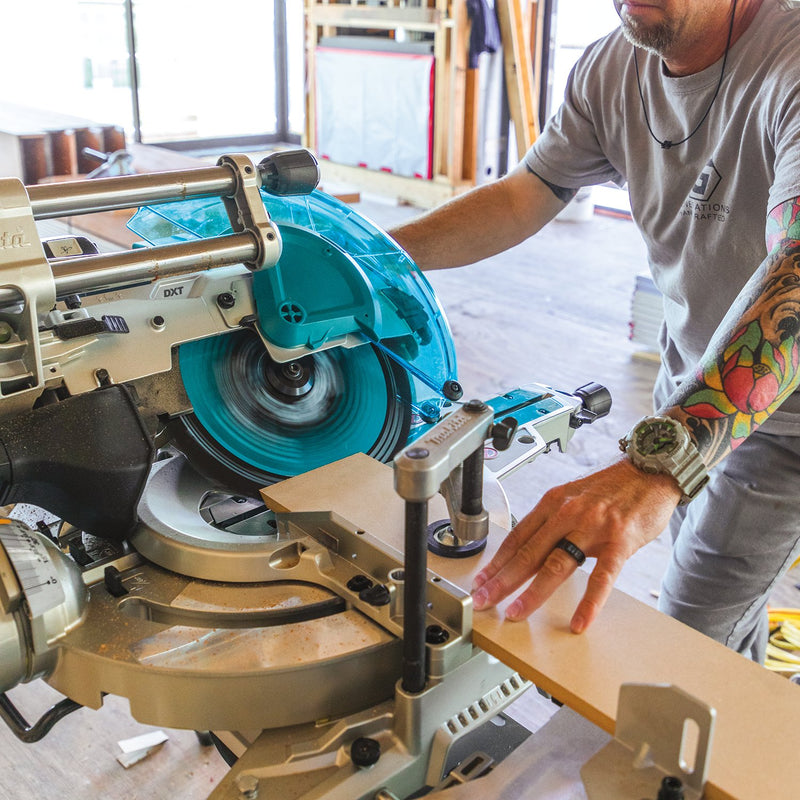Makita (XSL07Z - R) 36V (18V X2) LXT® Brushless 12" Dual‑Bevel Sliding Compound Miter Saw with Laser (Tool Only) (Factory Reconditioned) - Pacific Power Tools