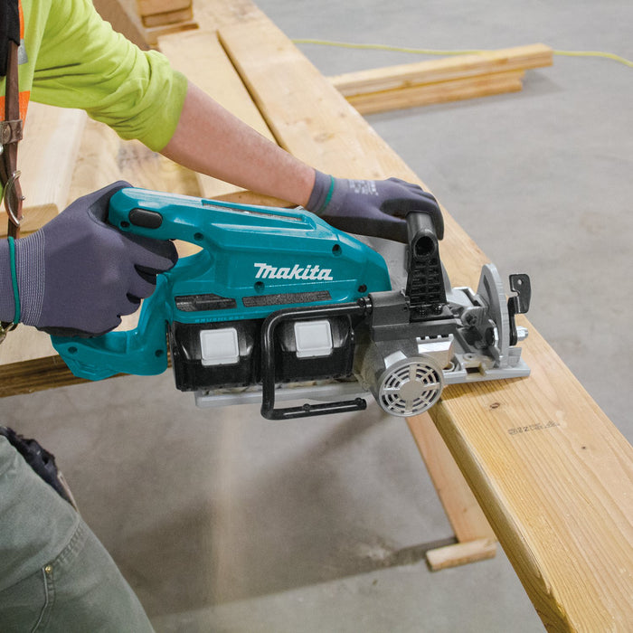 makita klapprad 36v Makita XSR01PT 36V (18V X2) LXT Cordless Brushless Rear Handle Circular Saw Kit 7-1/4-in