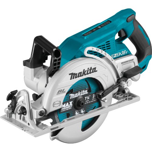 Makita (XSR01PT - R) 36V (18V X2) LXT® Brushless Rear Handle 7 - 1/4" Circular Saw Kit (Factory Reconditioned) - Pacific Power Tools