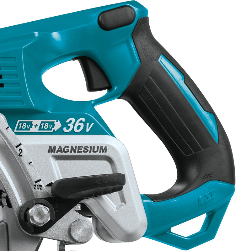 Makita (XSR01PT - R) 36V (18V X2) LXT® Brushless Rear Handle 7 - 1/4" Circular Saw Kit (Factory Reconditioned) - Pacific Power Tools