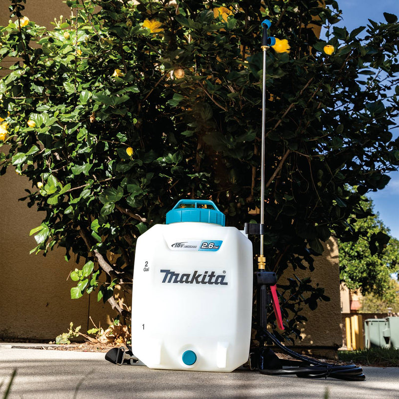Makita (XSU01Z) 18V LXT® 2.6 Gallon Backpack Sprayer (Tool Only) - Pacific Power Tools