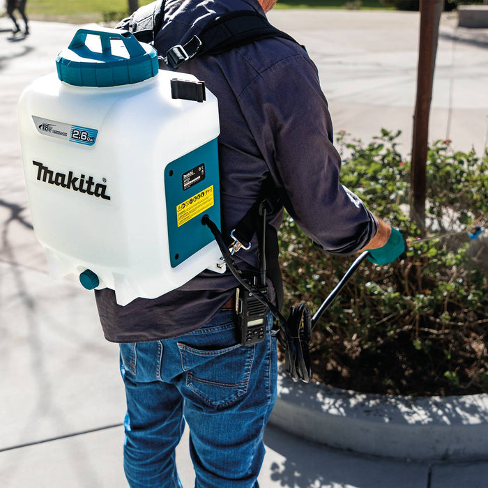 Makita (XSU01Z) 18V LXT® 2.6 Gallon Backpack Sprayer (Tool Only) - Pacific Power Tools