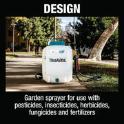 Makita (XSU01Z) 18V LXT® 2.6 Gallon Backpack Sprayer (Tool Only) - Pacific Power Tools