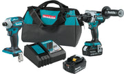 Makita (XT288T) LXT® Lithium‑Ion Brushless 2 pc. Combo Kit (5.0Ah) - Pacific Power Tools