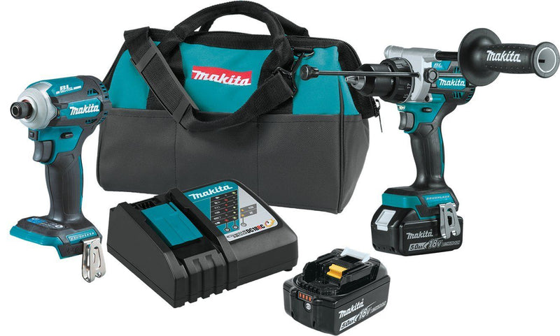 Makita (XT288T) LXT® Lithium‑Ion Brushless 2 pc. Combo Kit (5.0Ah) - Pacific Power Tools