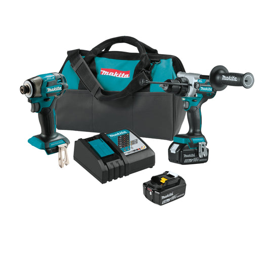 Makita (XT297T) LXT® Brushless 2 pc. Combo Kit (5.0Ah) - Pacific Power Tools