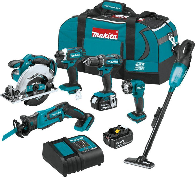 Makita (XT614SX1) LXT® 6 Pc. Combo Kit - Pacific Power Tools