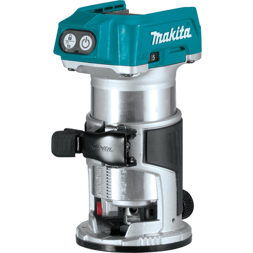 Makita (XTR01Z - R) 18V LXT® Brushless Compact Router (Tool Only) - Pacific Power Tools