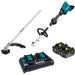 Makita (XUX01M5PT - R) 36V (18V X2) LXT® Brushless Couple Shaft Power Head Kit with String Trimmer Attachment, dual port charger (5.0Ah) (Factory Reconditioned) - Pacific Power Tools