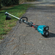 Makita (XUX01M5PT - R) 36V (18V X2) LXT® Brushless Couple Shaft Power Head Kit with String Trimmer Attachment, dual port charger (5.0Ah) (Factory Reconditioned) - Pacific Power Tools