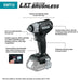 Makita (XWT12ZB - R) 18V LXT® Sub - Compact Brushless 3/8" Sq. Drive Impact Wrench (Tool Only) - Pacific Power Tools