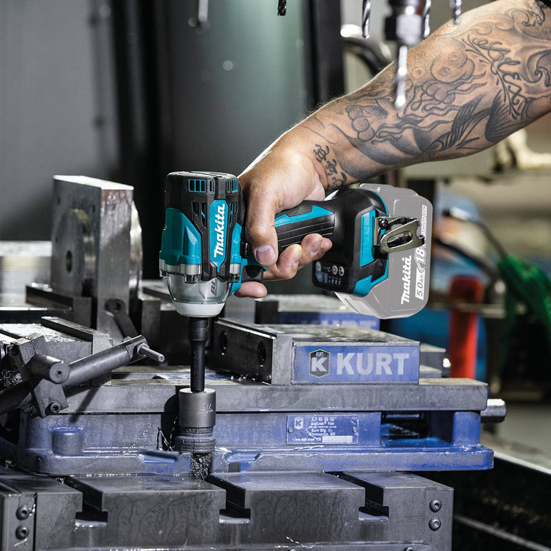 Makita (XWT16Z) LXT® Lithium‑Ion Brushless 4‑Speed 3/8" Sq. Drive Impact Wrench w/ Friction Ring Anvil, Tool Only - Pacific Power Tools