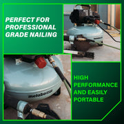 Metabo (EC711S) 6 - Gallon 165PSI Pancake Compressor - Pacific Power Tools