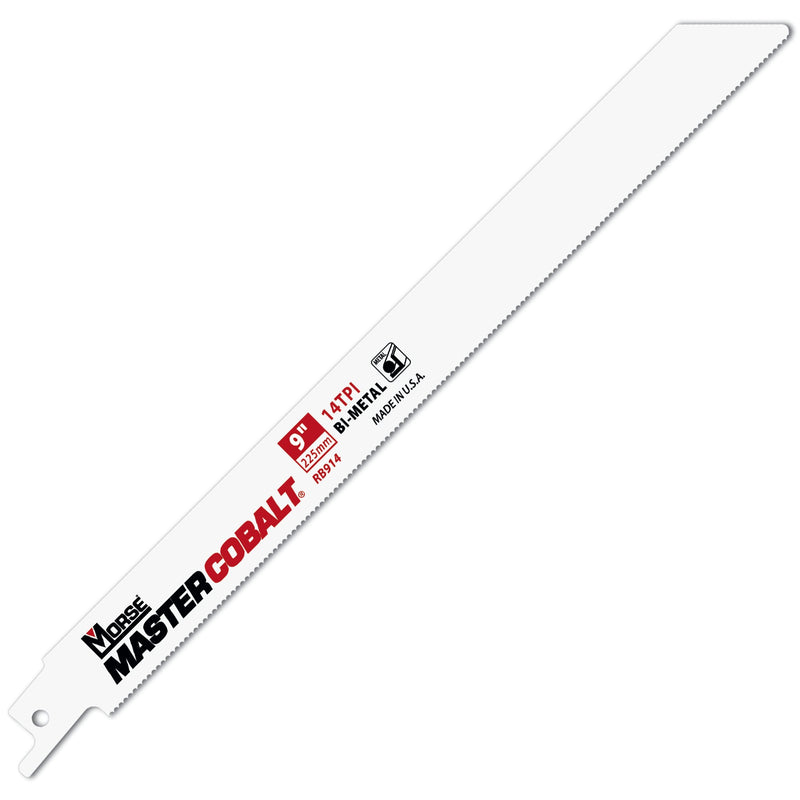 MK Morse (RB814B100) Bi - Metal Recip, Medium Metal 8" 14TPI (100 Bulk Pack) - Pacific Power Tools