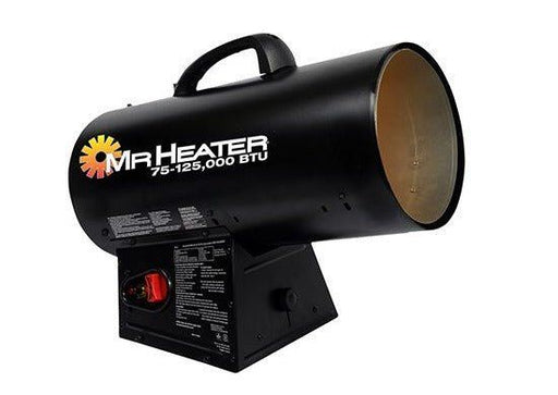 Mr. Heater | 125,000 BTU Forced Air Propane Space Heater with Quiet Burner Technology (Factory Reconditioned) - Pacific Power Tools