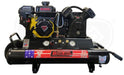 PowerTrain | 7-HP 10-Gallon Gas Wheelbarrow Air Compressor - Pacific Power Tools