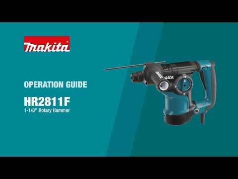Makita (HR2811F) Martillo perforador SDS-PLUS de 1-1/8