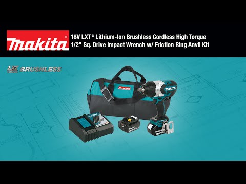 Makita (XWT08Z-R) 18V LXT® Brushless High-Torque 1/2