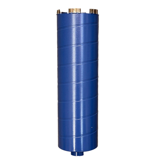 Pro Diamond 3" Dry Core Bits, 9" Tube Length, 7.5MM; Premium Blue Turbo, SOLID BARREL - Pacific Power Tools