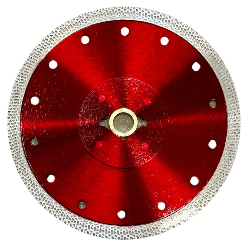 Pro Diamond 7" Diamond Mesh Tile Blade (RED) - Pacific Power Tools