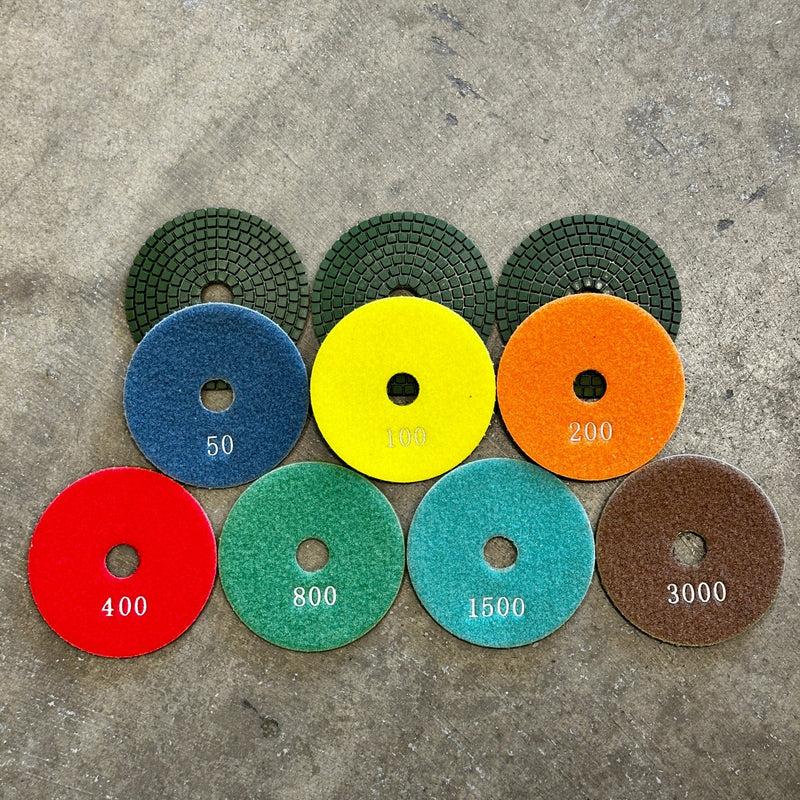 Pro Diamond Premium 7 - Step Stone Polishing Set - Pacific Power Tools