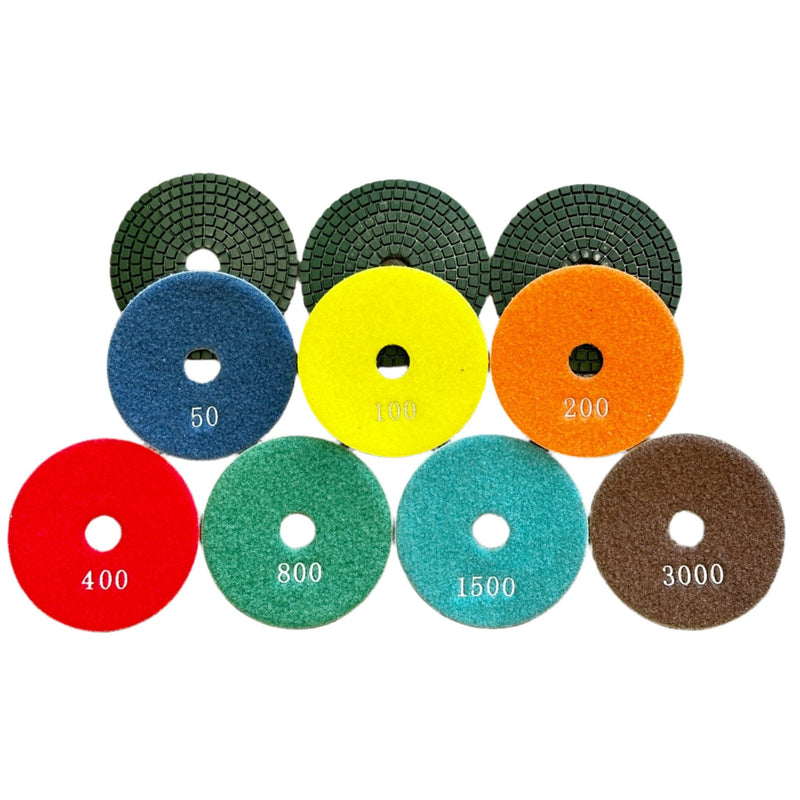 Pro Diamond Premium 7 - Step Stone Polishing Set - Pacific Power Tools