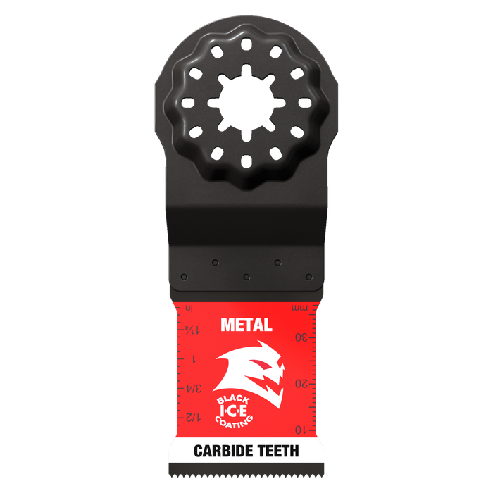 Diablo (DOS125CF10) 1-1/4" AMPED™ Steel Demon™ Starlock Carbide Teeth Oscillating Blades for Metal (10-pk)