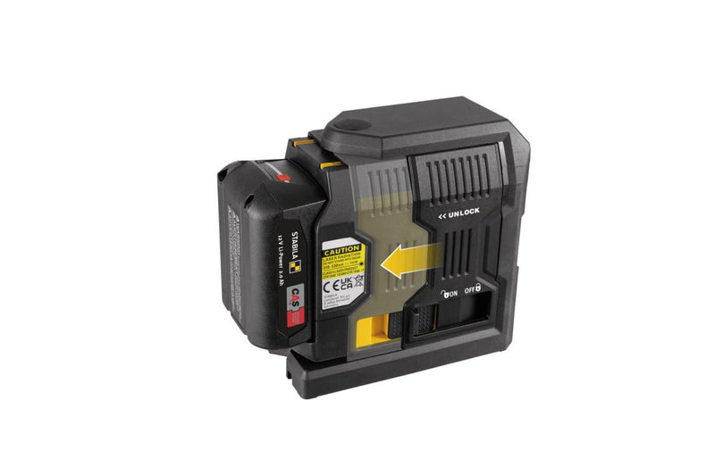 STABILA (03520) Cross - line laser LAX 500 G, 12V, 7 - Piece System - Pacific Power Tools