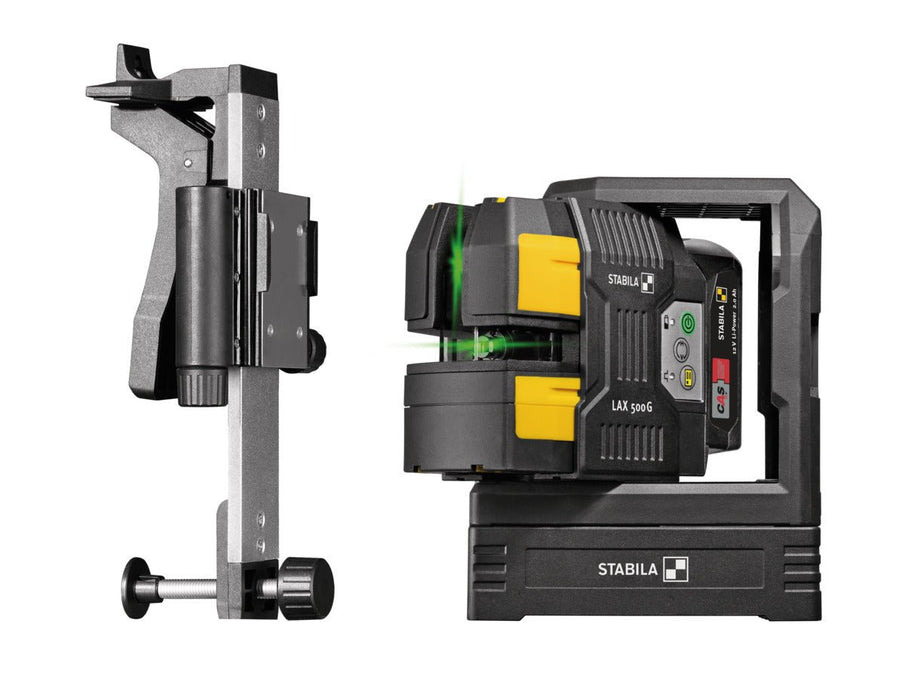 STABILA (03520) Cross - line laser LAX 500 G, 12V, 7 - Piece System - Pacific Power Tools