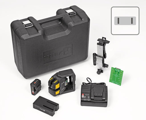 STABILA (03520) Cross - line laser LAX 500 G, 12V, 7 - Piece System - Pacific Power Tools