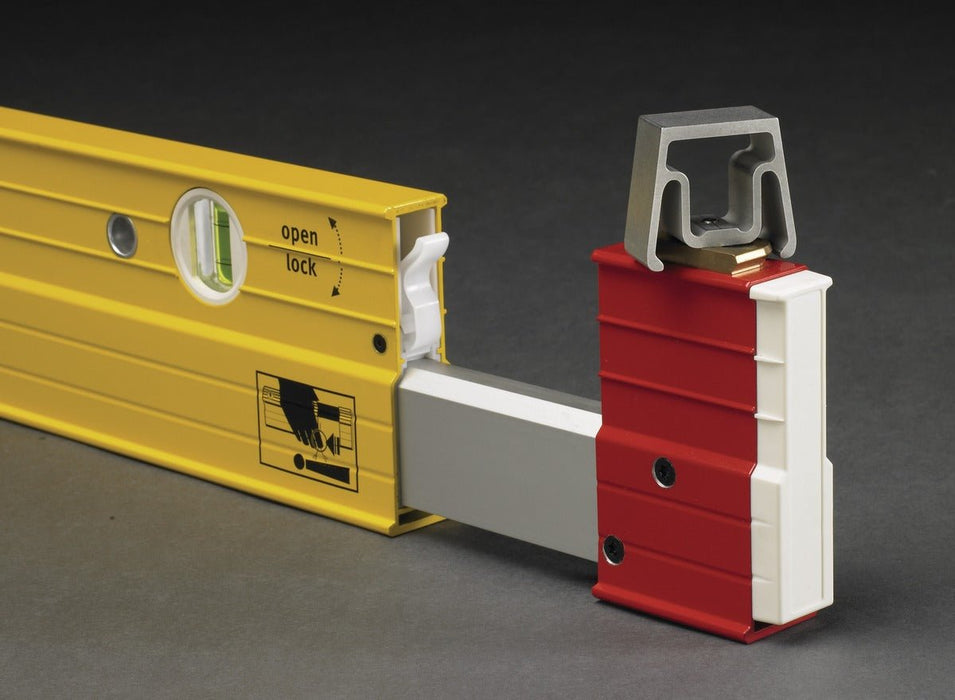 STABILA (35712) Type 106T Extendable 7' - 12' Plate Level w/Removable Standoffs - Pacific Power Tools
