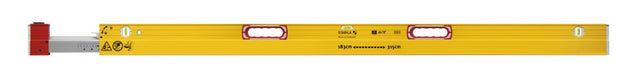 STABILA (35712) Type 106T Extendable 7' - 12' Plate Level w/Removable Standoffs - Pacific Power Tools