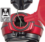 Tajima | Chalk-Rite® II Extra Bold, 1 mm chalk snap-line, black Snap Line Dye, metallic red - Pacific Power Tools