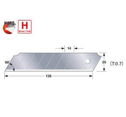 Tajima | [H] Rock Hard Blade™, 7-point, 10-blade hard pack - Pacific Power Tools