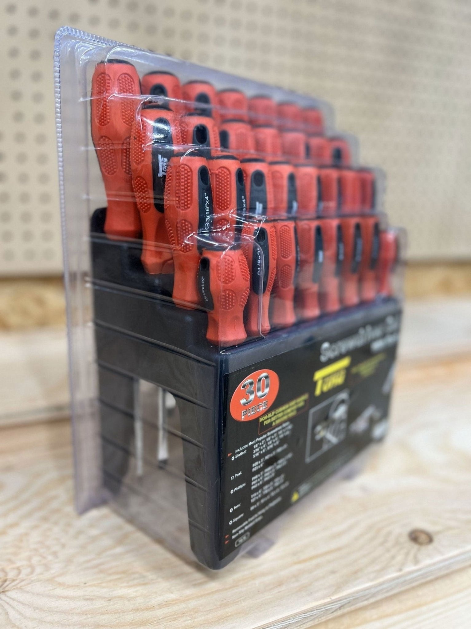 Torq (TQ-30) 30 Piece Screwdriver Set With Rack — Pacific Power Tools