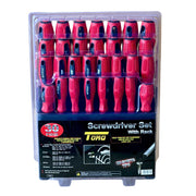Torq | 30 Piece Screwdriver Set With Rack - Pacific Power Tools